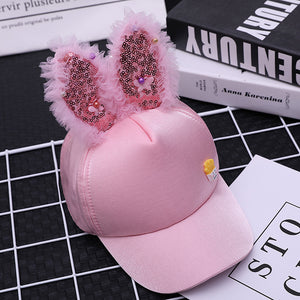 LuxioWear Sequined Ear Cap | Sparkly Crepe Hat for Women & Kids