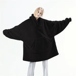 LuxioWear Oversized Hoodie Blanket | Double-Sided Fleece Sweatshirt
