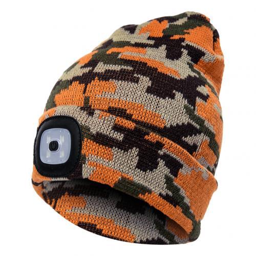 LuxioWear LED Knit Hat | Warm Knitted Beanie with Glowing Light