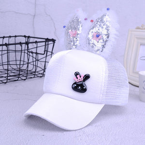 LuxioWear Sequined Ear Cap | Sparkly Crepe Hat for Women & Kids