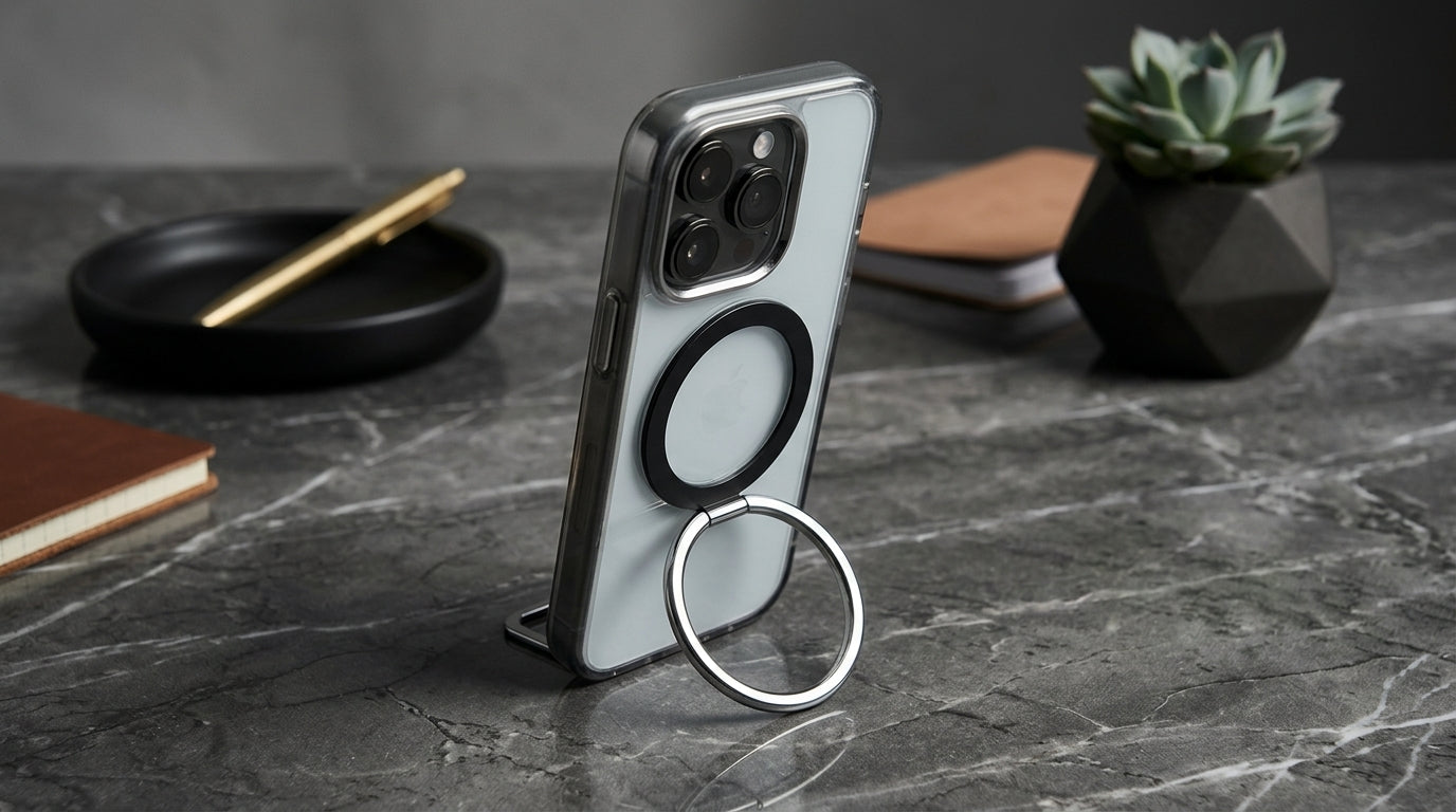 360° Rotating Magnetic Phone Case with Adjustable Stand