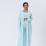 Cozy 3-Piece Pajama Set for Women | Soft Fluffy Lounge Wear Set