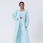 Cozy 3-Piece Pajama Set for Women | Soft Fluffy Lounge Wear Set