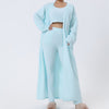 Cozy 3-Piece Pajama Set for Women | Soft Fluffy Lounge Wear Set
