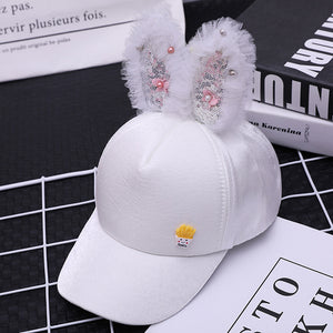 LuxioWear Sequined Ear Cap | Sparkly Crepe Hat for Women & Kids