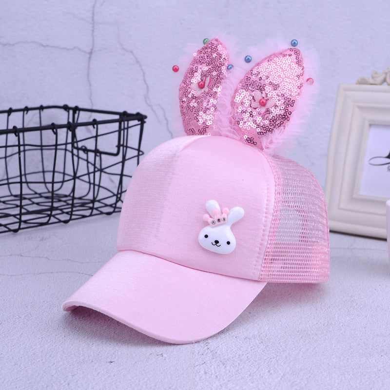 LuxioWear Sequined Ear Cap | Sparkly Crepe Hat for Women & Kids