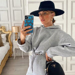 Jogging Suits for Women 2 Piece Tracksuit | Sexy Long Sleeve Hoodie & Pants Set