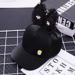 LuxioWear Sequined Ear Cap | Sparkly Crepe Hat for Women & Kids