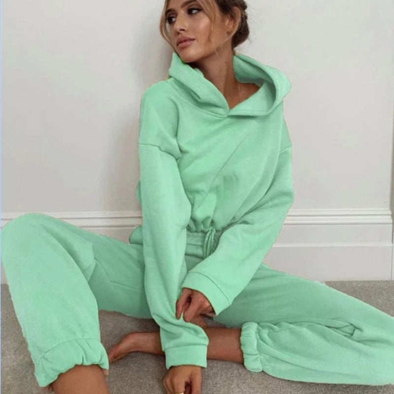 Jogging Suits for Women 2 Piece Tracksuit | Sexy Long Sleeve Hoodie & Pants Set