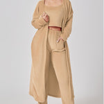 Cozy 3-Piece Pajama Set for Women | Soft Fluffy Lounge Wear Set