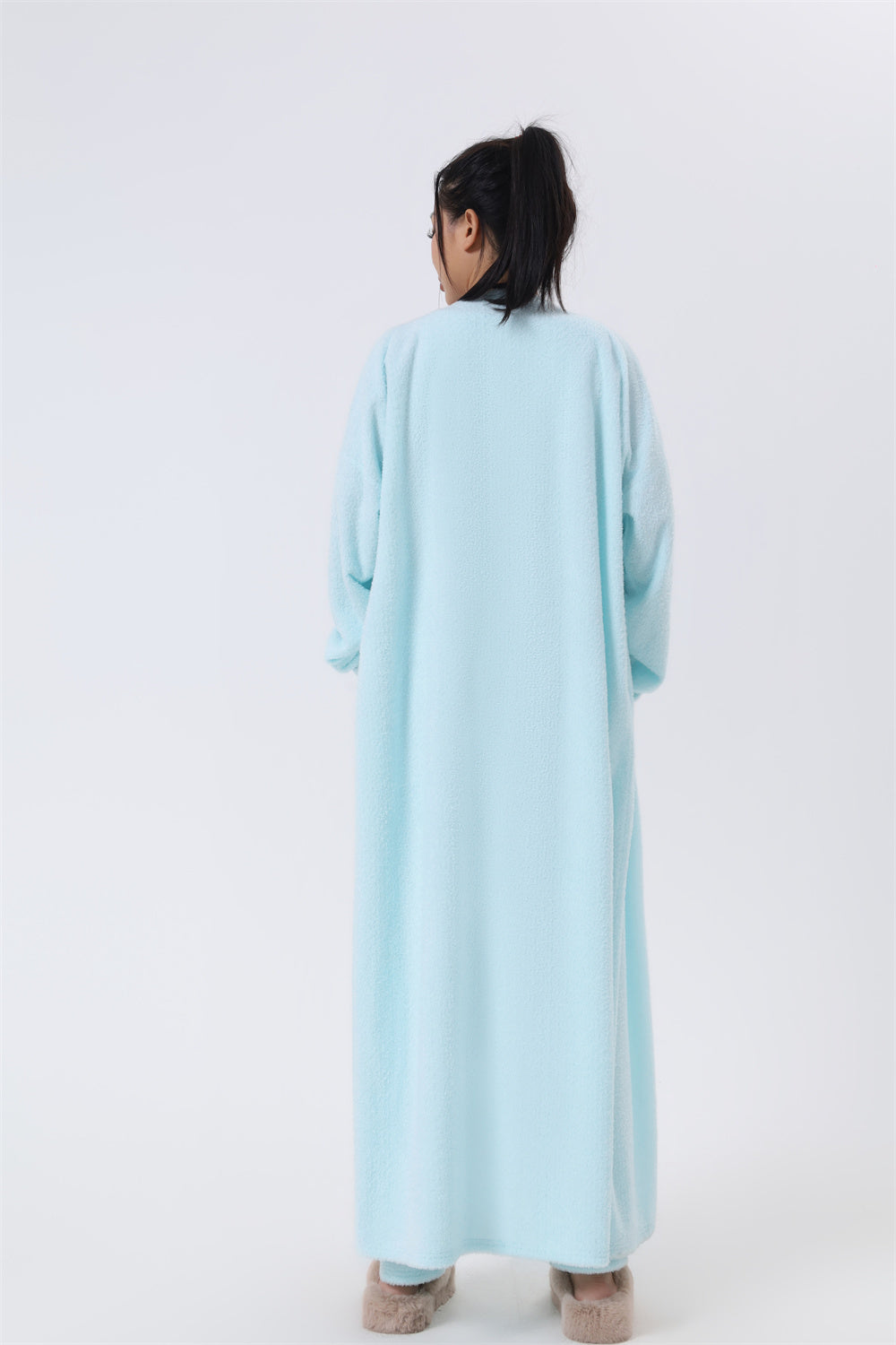Cozy 3-Piece Pajama Set for Women | Soft Fluffy Lounge Wear Set